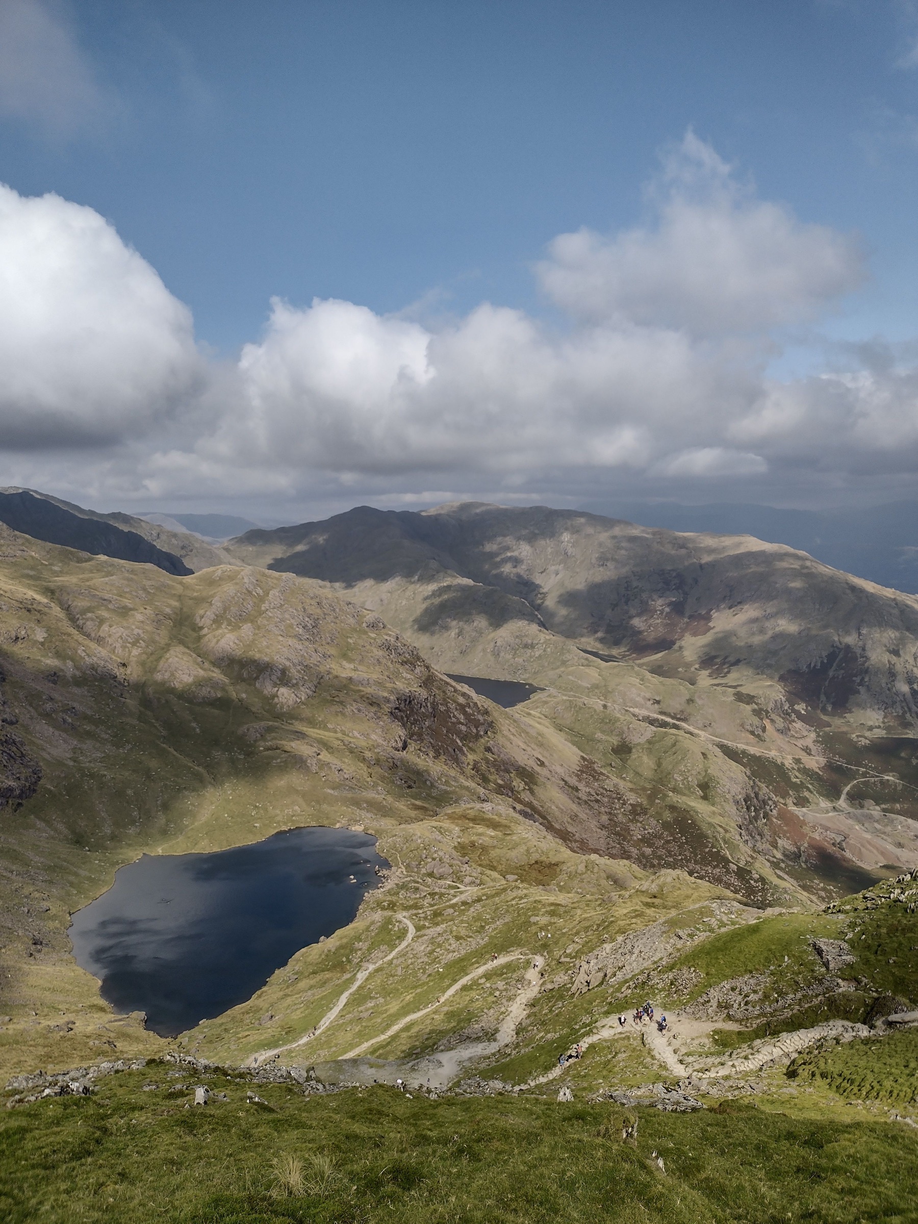 A tarn high on the fells above Coniston, in the Lake District
