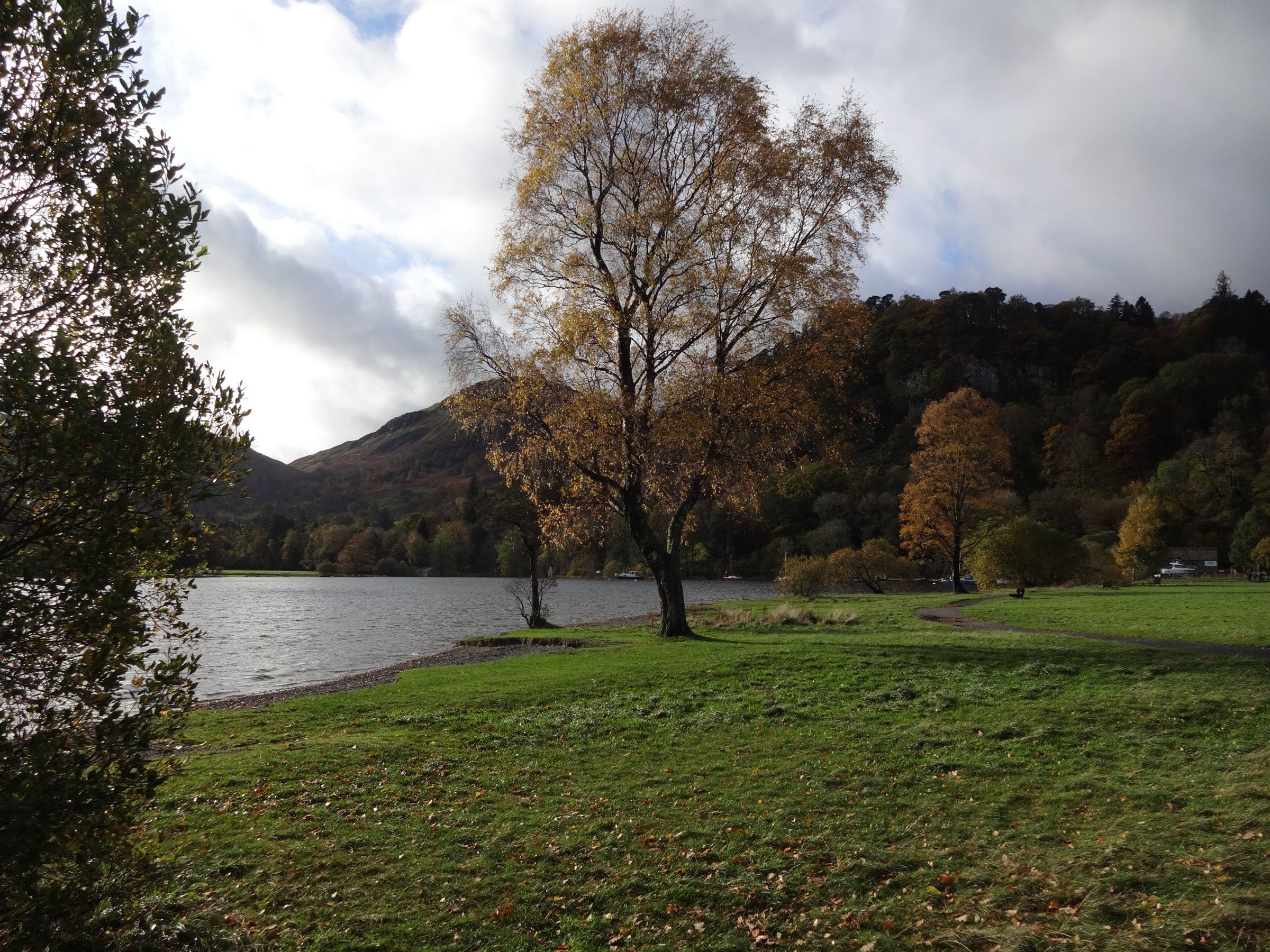 Ullswater shoreline path at Patterdale, Lake District