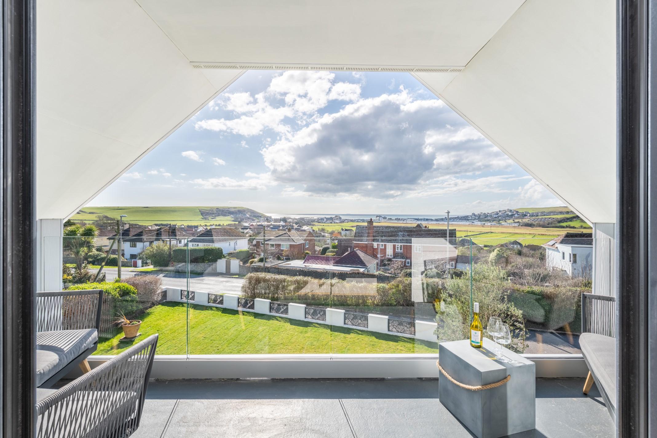 The Bridport House — jurassic view house balcony