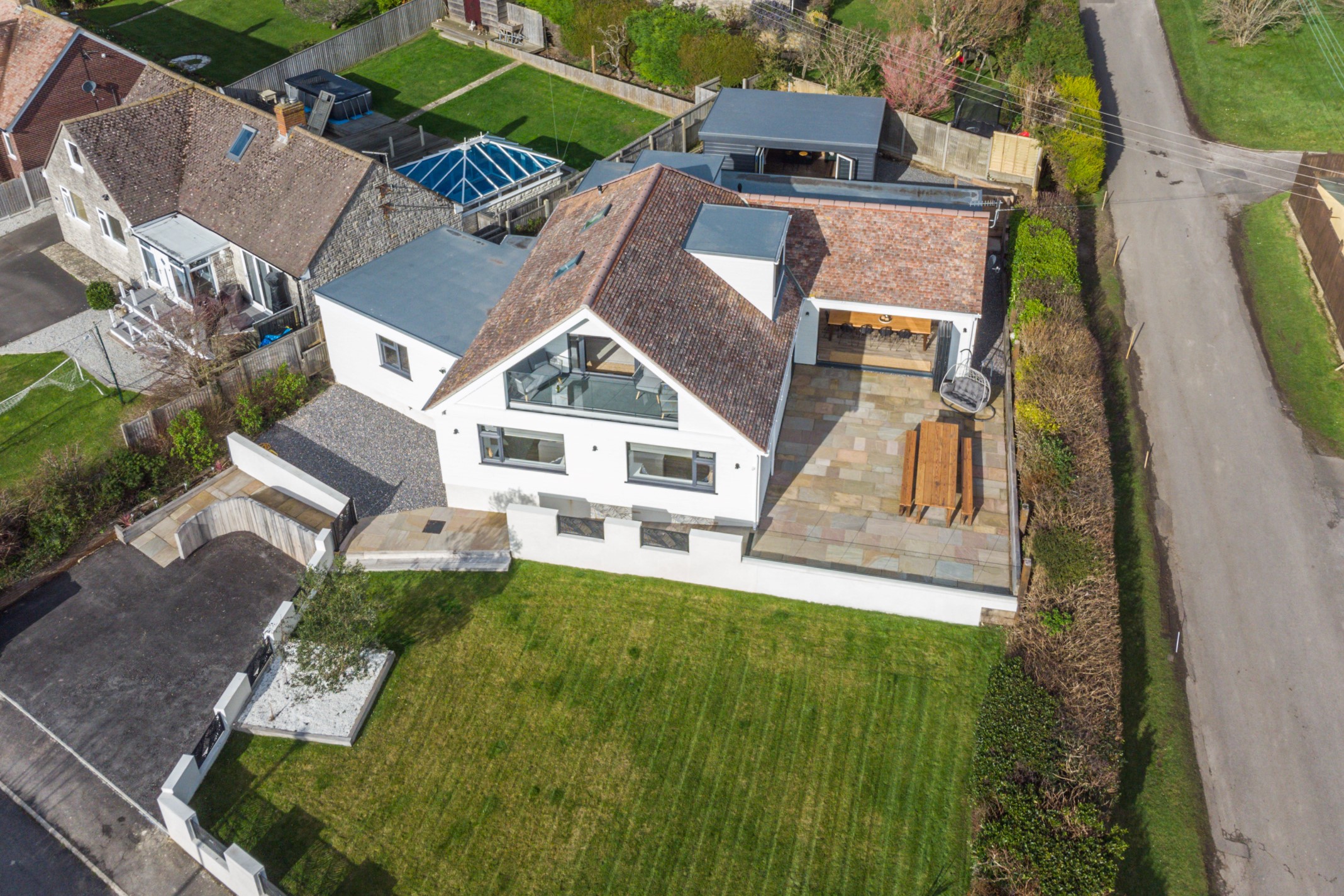 The Bridport House — jurassic view house exterior