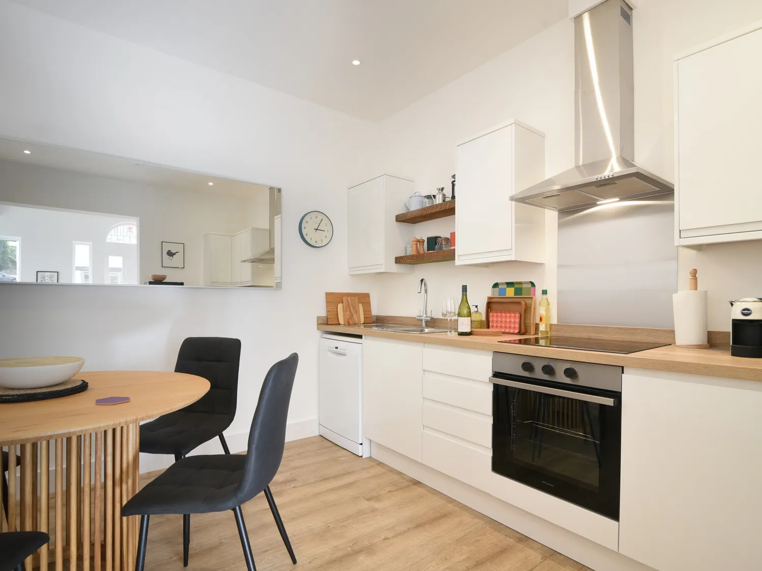 The Lyme Regis Apartment — seaward kitchen lyme regis
