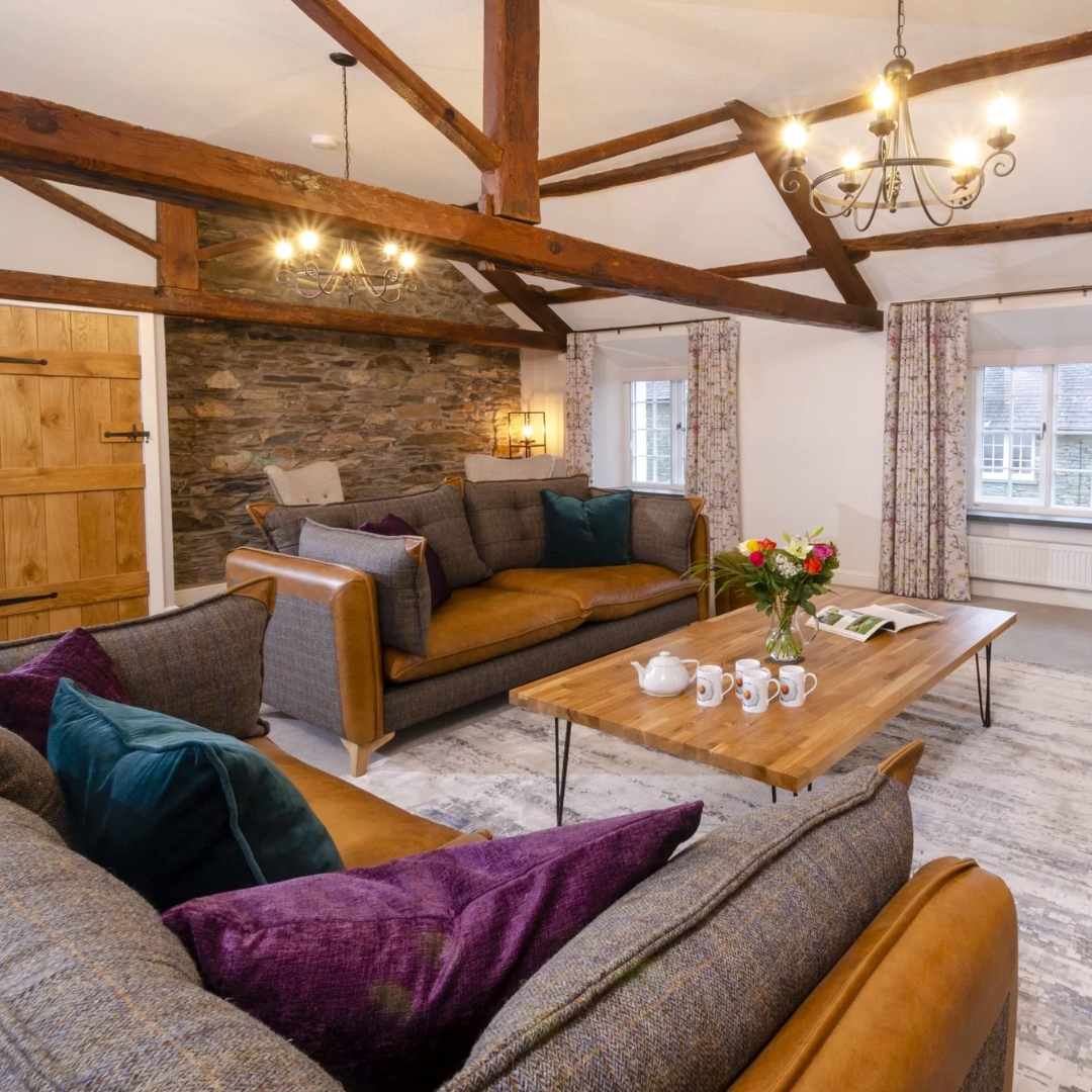Skelwith Fold cottage lounge, Lake District