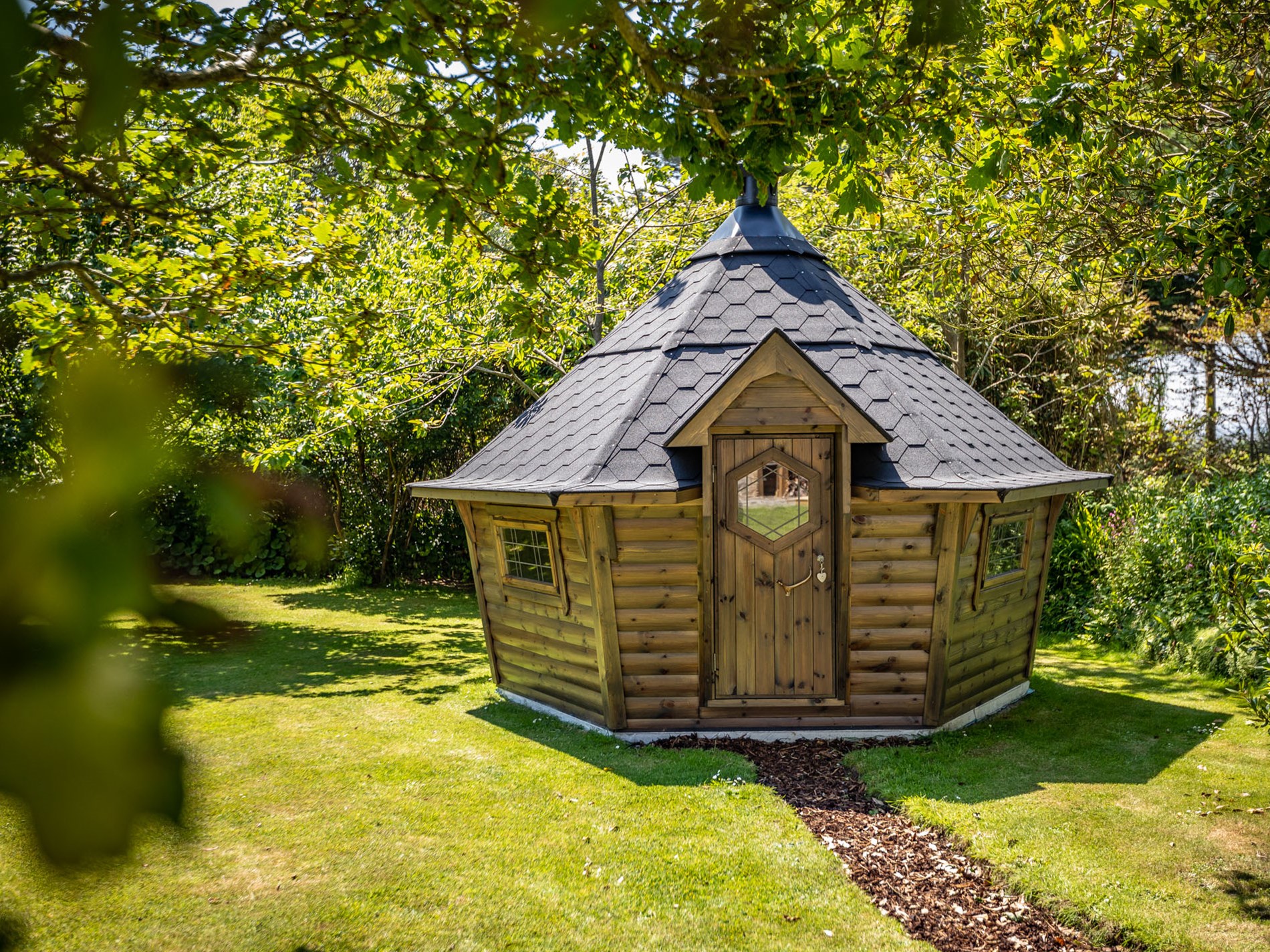 The garden cabin at The Bude House near Bude