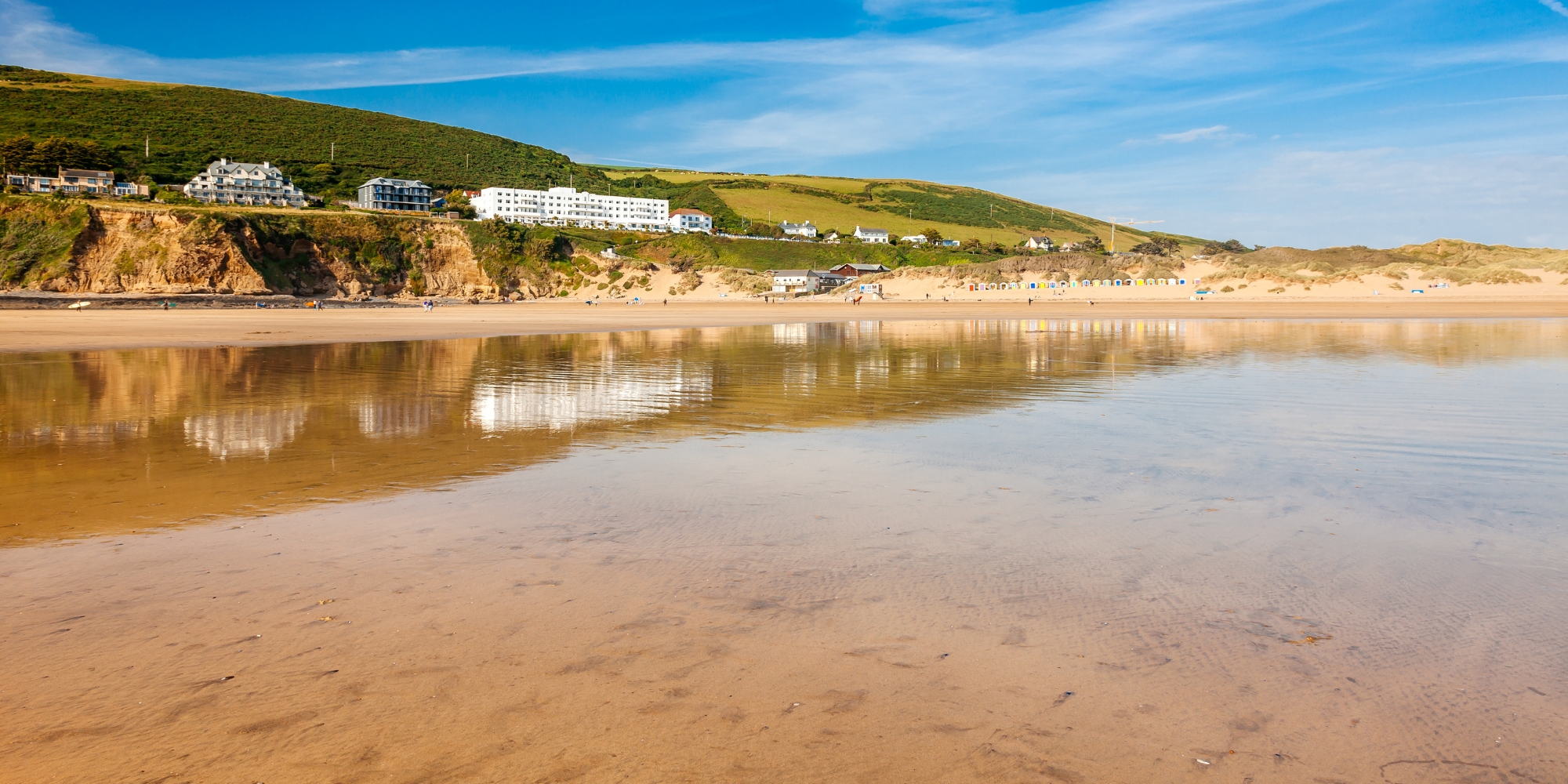 Dog friendly beach in Saunton Sands, Devon