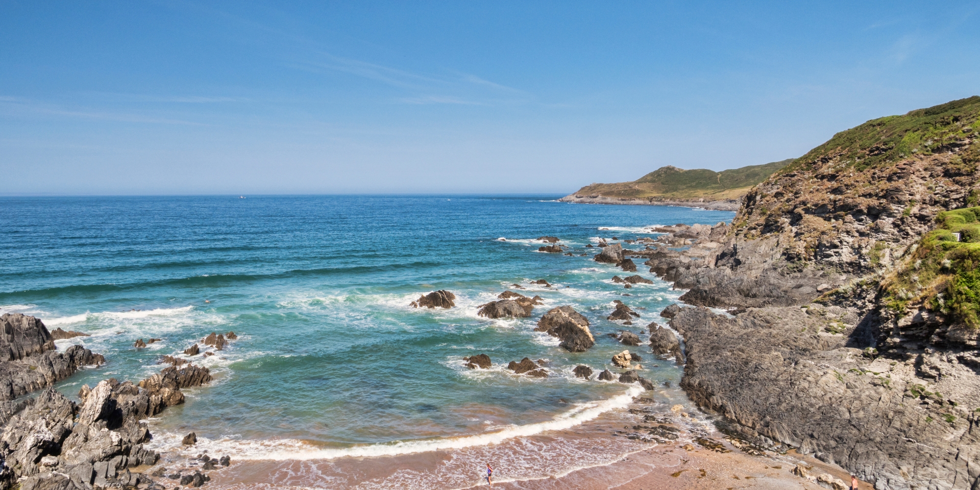 Dog friendly beach Woolacombe, Devon